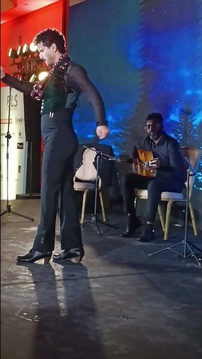 Spanish Traditional solo dance performance
