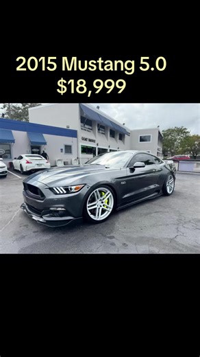🔥 2015 Ford Mustang GT 5.0 🔥 Iconic American muscle with that legendary Coyote V8 roar — sleek, aggressive, and built to dominate the streets. Miles- 127,790 SOLD!!!!!!! ⚠️ Price listed is based on a $2,000–$2,500 down payment 💰 🚗 Visit Palmetto Bay Motors to see it in person 🎥 Ask for Zaid to schedule your test drive DM for details — don’t sleep on this one! 😤💥 #Mustang #GT #5.0 #MuscleCar #ForSale