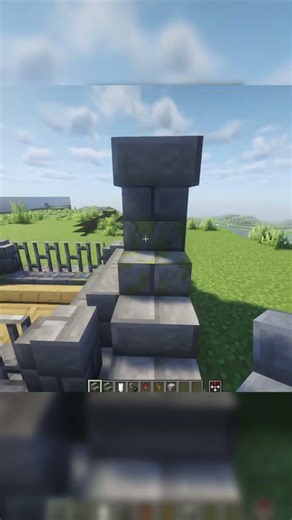 Realistic Grave 🪦 🥶in minecraft #minecraft #gaming