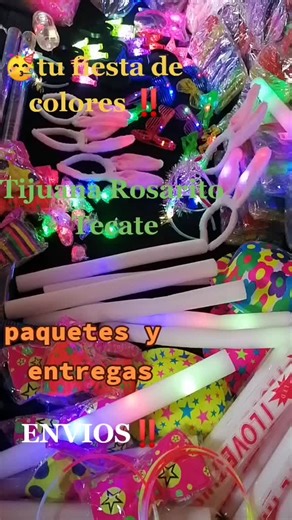 Fiesta de Colores: Decoración con Luces LED y Artículos Luminosos