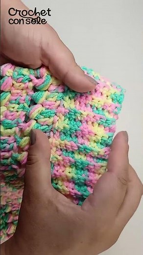 Neck with crocheted beaded point