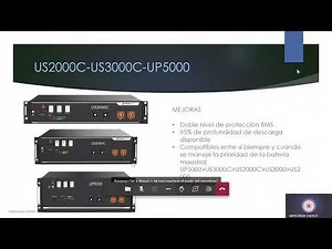 WEBINAR Funcionamiento, Compatibilidad, Funcionabilidad Baterías de Litio Pylontech