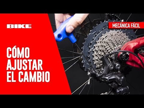 Mecánica Fácil BIKE: Cómo ajustar el cambio trasero Shimano.