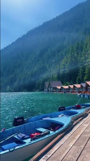 Ross Lake Resort In Washington, USA!!!