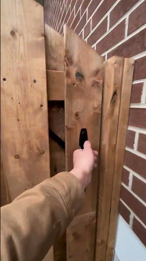 From Basic To Beautiful: Wooden Arched Gate Transformation!