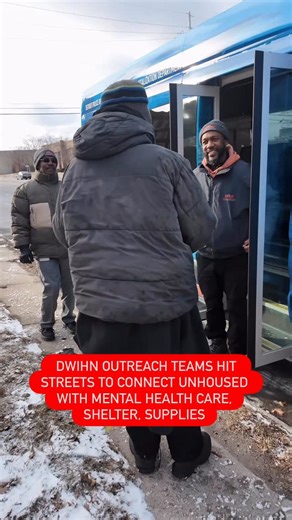 MDN on Instagram: "We rode along with the @detroitwayneihn Detroit Homeless Outreach Team as crews worked to connect Detroit’s unhoused residents with help during freezing conditions. The team traveled through temporary encampments and other known areas, checking on people living outdoors and offering resources. These included shelter options, housing assistance, and mental health services. Outreach workers explained that many people living unsheltered may also be dealing with mental health chal