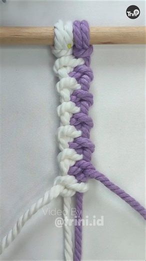 Macrame Pattern Tutorial #macrame #macramepattern #shorts