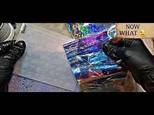 WOW Amazing Embossing Folders and Resin Technique | Resin Art