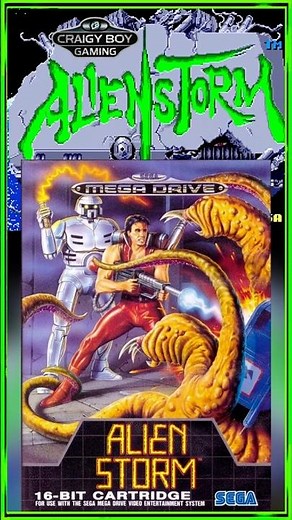Alien Storm SEGA Mega Drive Gameplay. #alienstorm #retrogaming