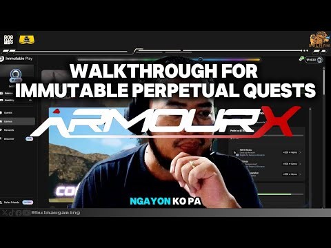 ArmourX Walkthrough for Immutable Perpetual Quests