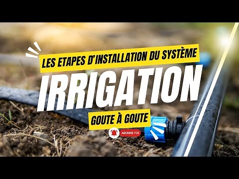 [Étapes Avancées] Installation Complète d'un Système d'irrigation Goutte à Goutte – Guide Pratique