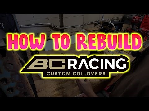 How to rebuild your BC Racing coilovers! (New shocks and springs for the 350z)