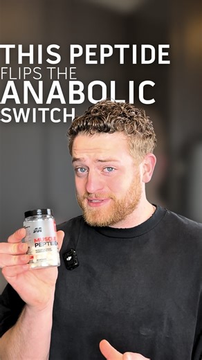 MuscleTech® on Instagram: "Two Leucines. One Peptide. Different Rules. 👀 This isn’t your average amino… It’s built different, and the science proves it. Supplement expert @whatsuppwithlucas breaks down why Peptide 185™ is a total game-changer: Powered by 2,000mg patented DL-185™ dileucine – a superior dipeptide that crushes standard leucine for faster muscle-building signaling. • Boosts muscle protein synthesis by 159%* • 60% more anabolic than regular leucine* • Skyrockets strength, reps to fa