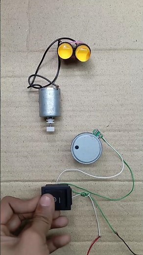 How Dc Motor Regenerative System Powering Two Mini Fog Lights