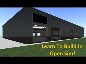 Learn To Create In OpenSim