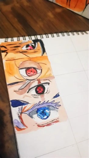 gojo eye anime drawing #viral #popular #art