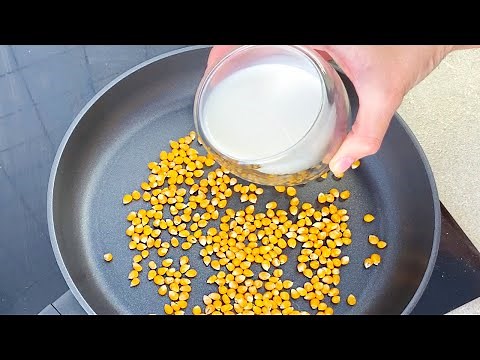 Super tasty corn recipe with not yet boiled milk will surprise everyone #83