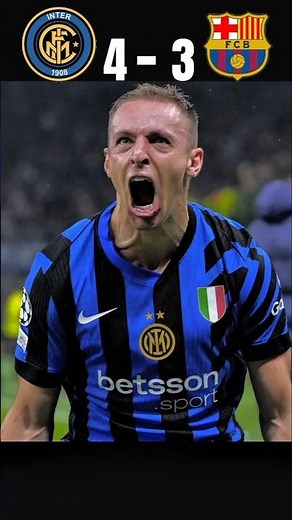 Barcelona CRUSHED by Inter Milan | UCL 2025 Semi Final Highlights 🔥