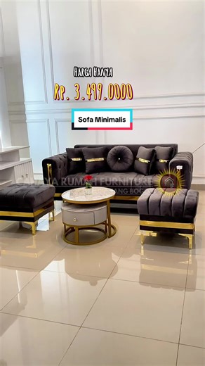 Sofa Tamu Minimalis untuk Ruang Tamu Elegan