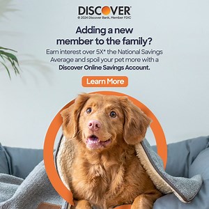 Grow your savings with an interest rate over 5x* the National Savings Average. | Discover | Facebook