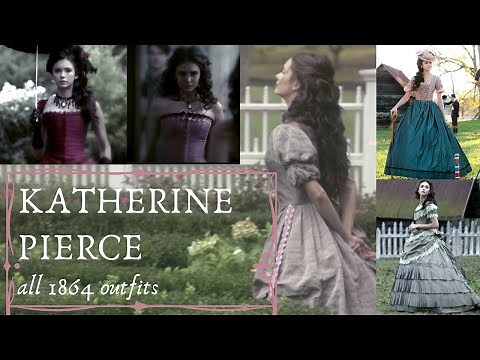 ALL of KATHERINE PIERCE'S 1864 looks from THE VAMPIRE DIARIES