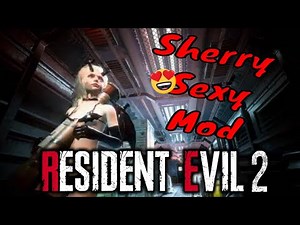 Resident Evil 2 Remake Sherry Succubus outfit Walking Show Gameplay /Biohazard 2 Sherry mod