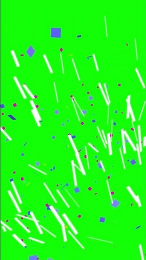 Confetti blast celebration animation with green screen, no copyright Party pooper, celebrating