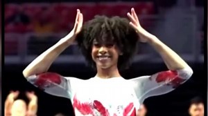 From viral floor routine to national champion, first HBCU gymnast breaks barriers