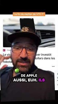 Uber invests 10 billion in robotaxis 🚗🤖: the end of ride-hailing services in France? The Uber pla...