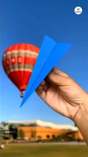 How To Make A Jet Paper Plane That Flies Far ✈️😱 #shortsfeed #shorts #trending