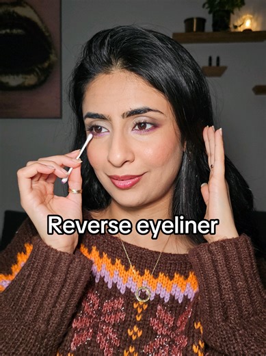 Stunning Purple Reverse Eyeliner Tutorial