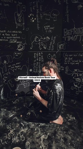 1.6K views · 32 reactions | The Animal Noises book launch tour is gna be a return to the source for me, proper raw spoken word and acapella songs, covered in the dirt and scribbles that the book contains... we had a joy making the poster. https://linktr.ee/dizraeli | Diz Undone fka Dizraeli | Facebook