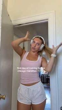 first day of Chicago marathon training!