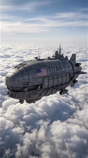 Imagine a future where massive aircraft carriers can fly through the sky. Could technology ever make this possible? 🚀