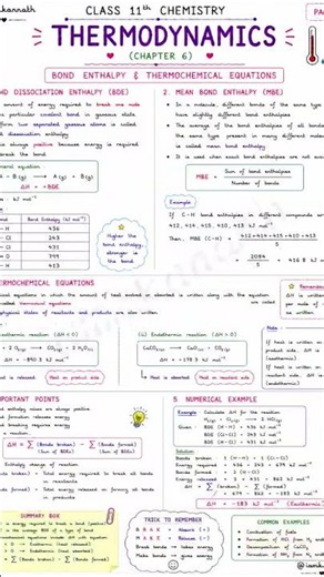 🔥 THERMODYNAMICS COMPLETE REVISION 📚
