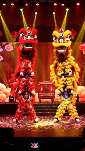 Spring Lion Dance Bursts With Energy
