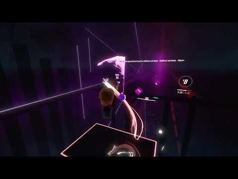 FalKKonE and Rena Bad Apple (Metal Cover)(Standard Expert+) Beat Saber (rendered)