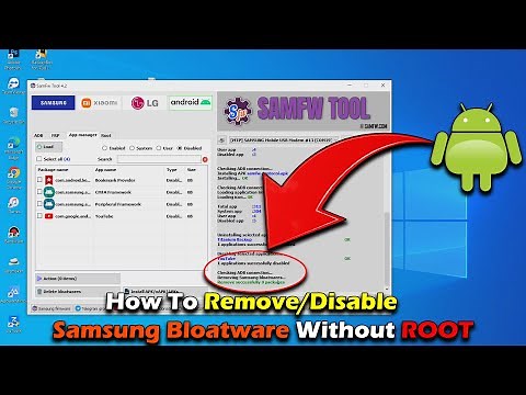 How To Remove/Disable Samsung Bloatware Without ROOT