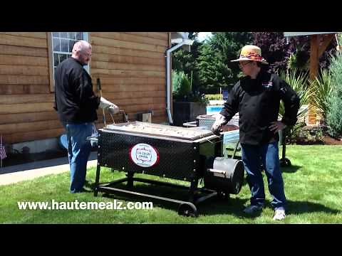 How to Roast a Pig in La Caja China ~ Chef Perry Perkins