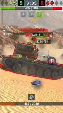 Conqueror | 4 Kills & 8205 DMG | #tanksblitz #worldoftanksblitz #wotblitz #танки #wotb #shorts