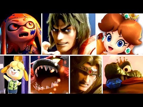 Super Smash Bros Ultimate ALL NEW Character Trailers