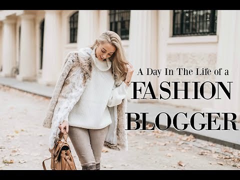 A Day in the Life of a Fashion Blogger // My 9-5 Routine // Fashion Mumblr AD