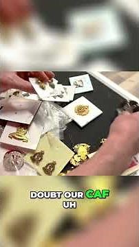 Unboxing Rare Military Antiques: From DUI Pins to Badges! #shorts