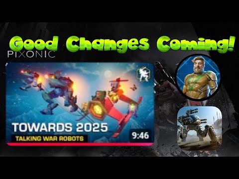 PIXONIC IS FINALLY CHANGING? REACTING TO THE PLANS FOR 2025 VIDEO! (War Robots)