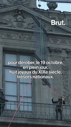 The Louvre installs a grille over the window of the theft.