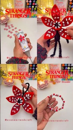 DIY Stranger Things Crafts Ideas 👾 Cute & Easy Room Decor #diy #craft #handmade