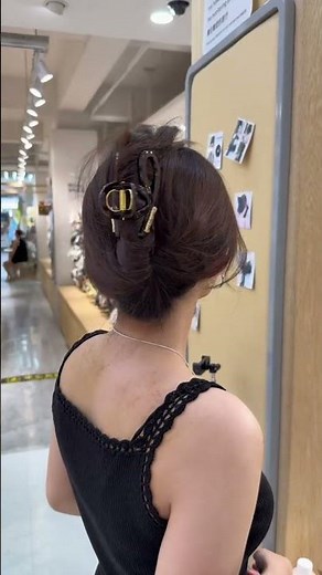 Quiet Luxury Simple Messy Bun For Medium‑Long Brown Hair #hairstyles #hairtutorials #hairstyle