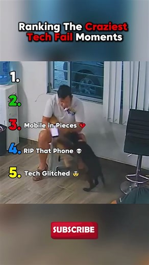 Ranking The Craziest Tech Fail Moments #shorts