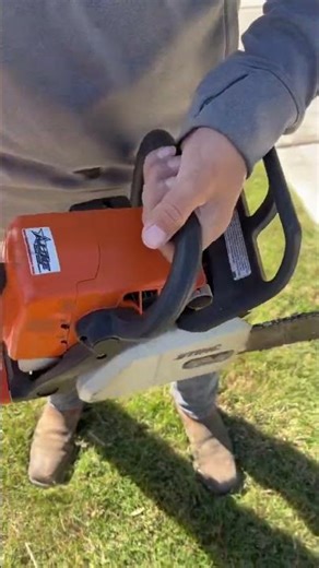 Stihl MS250 Cold Start