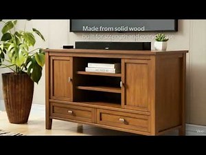 Warm Shaker 47 inch Wide TV Stand from Simpli Home